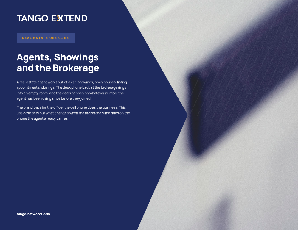 Tango Extend - Use Case - Real Estate (US)