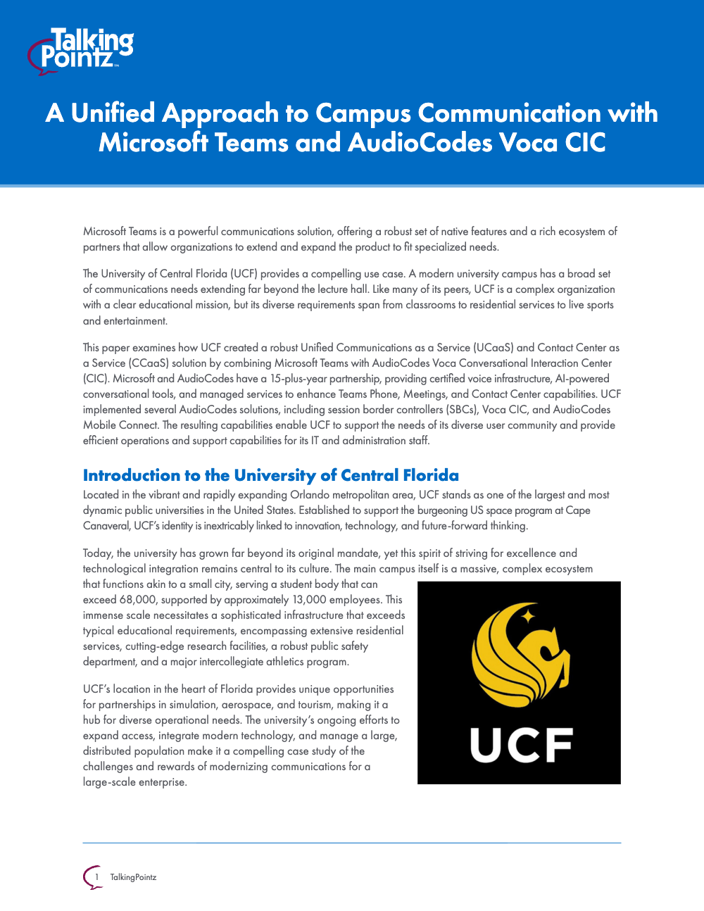 AudioCodes Mobile Connect UCF Case Study