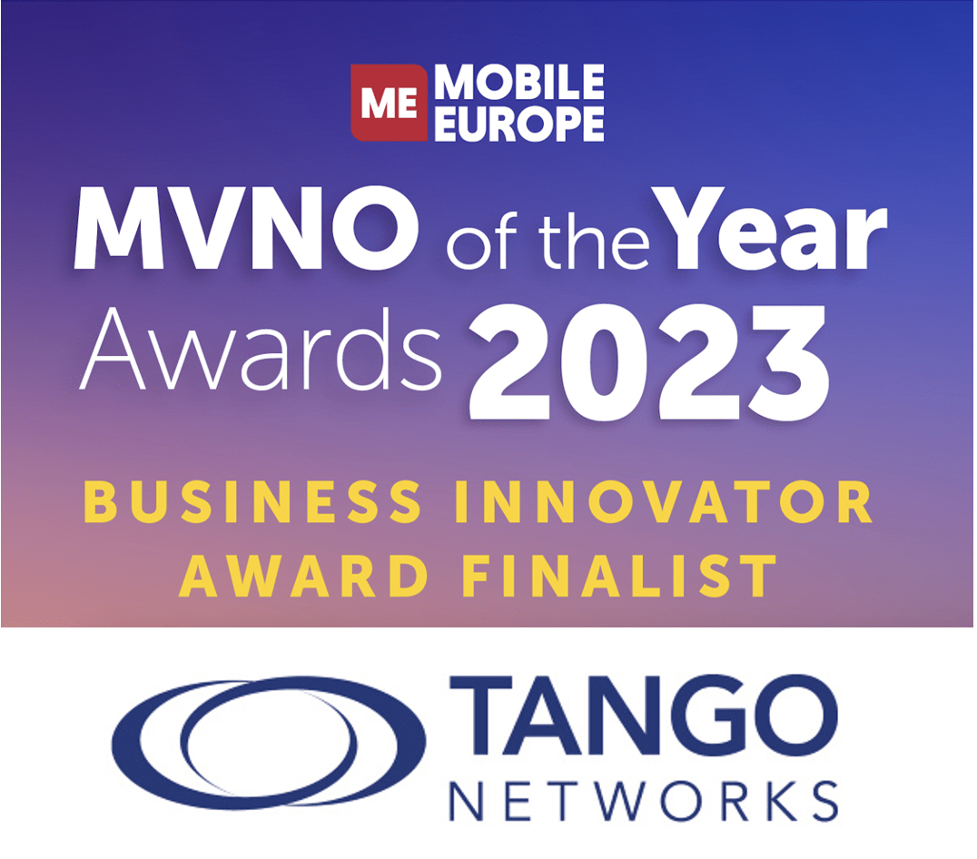 Tango Extend Recognized in MVNO of the Year Awards by Mobile Europe