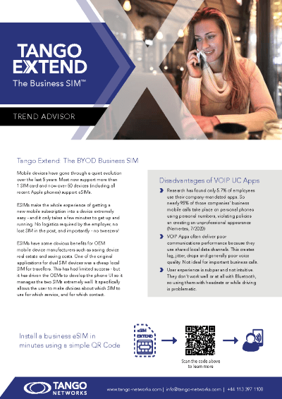 Tango Extend Trend Advisor